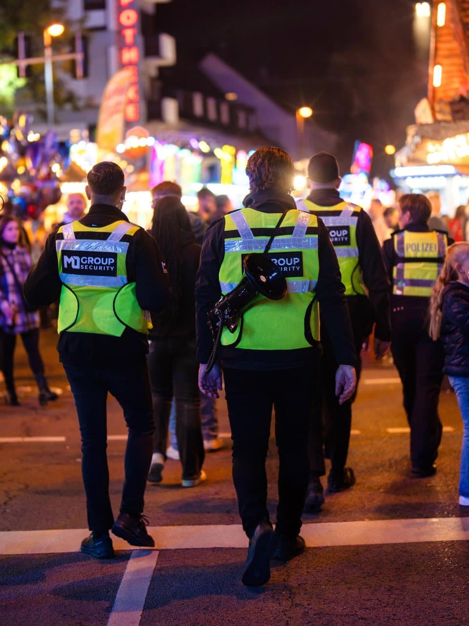 MOGROUP security team on duty at the Eitorf funfair